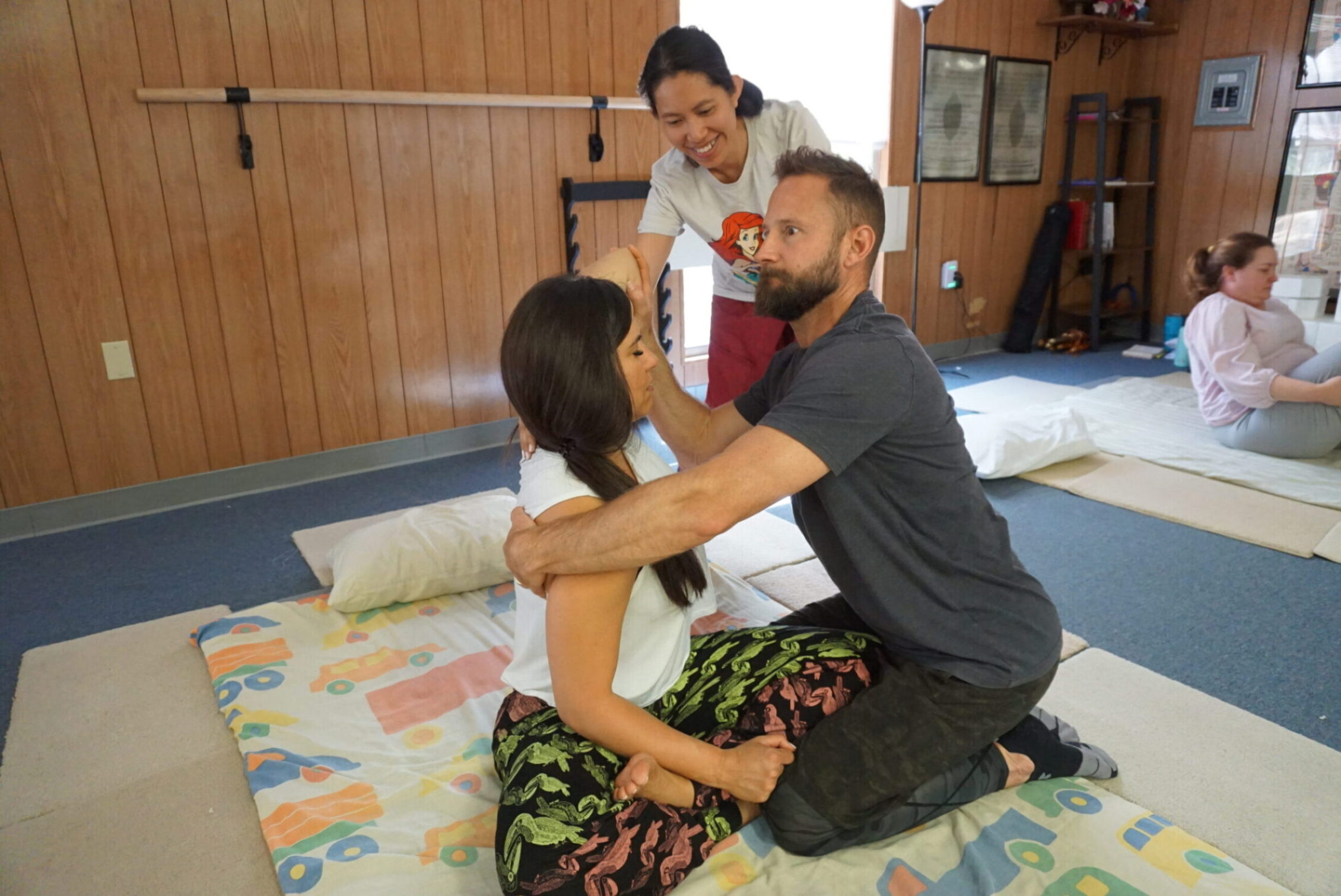 Khruu Noy Southivongrath teaches SomaVeda® Thai Yoga