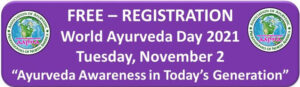Free Registration World Ayurveda Day