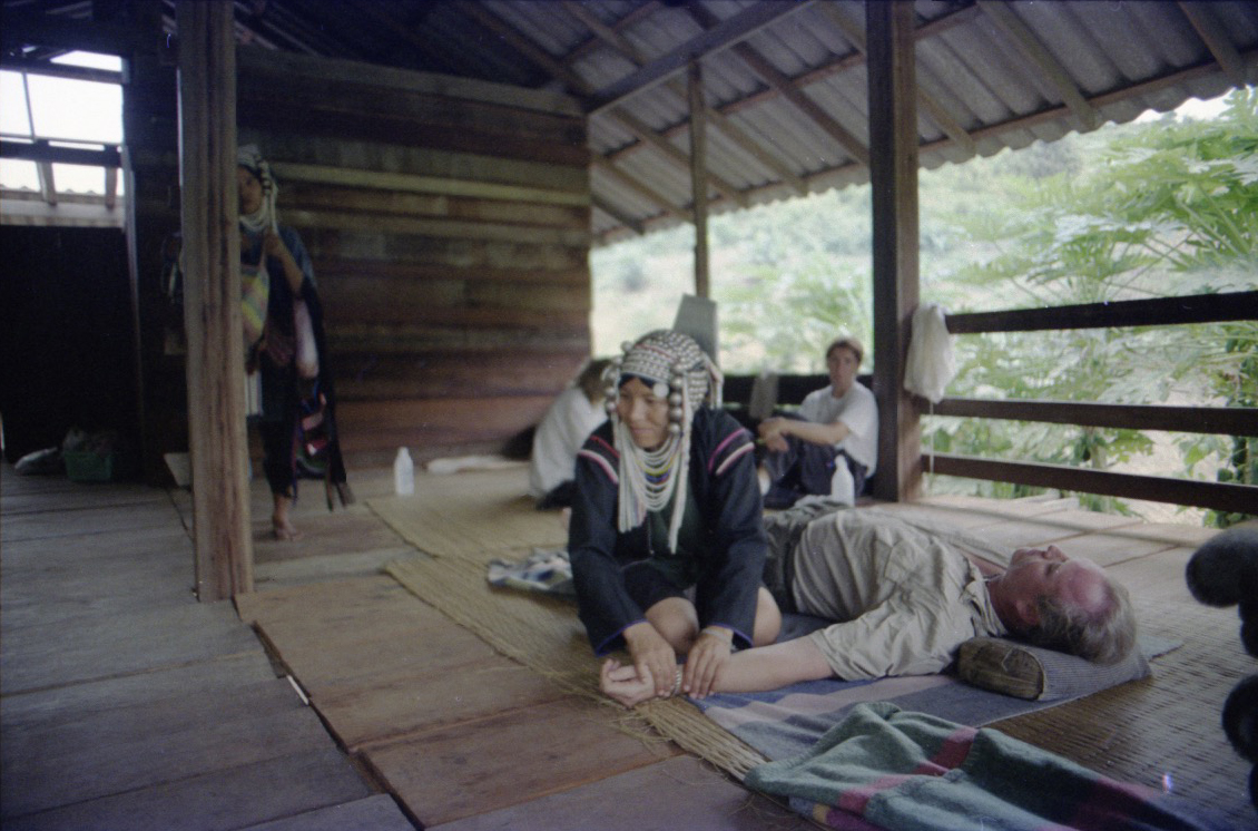 Dr. Anthony B. James, Nuad Boran, Akha Village, 1988, Indigenous, Thai Traditional, Native & Tribal Medicine