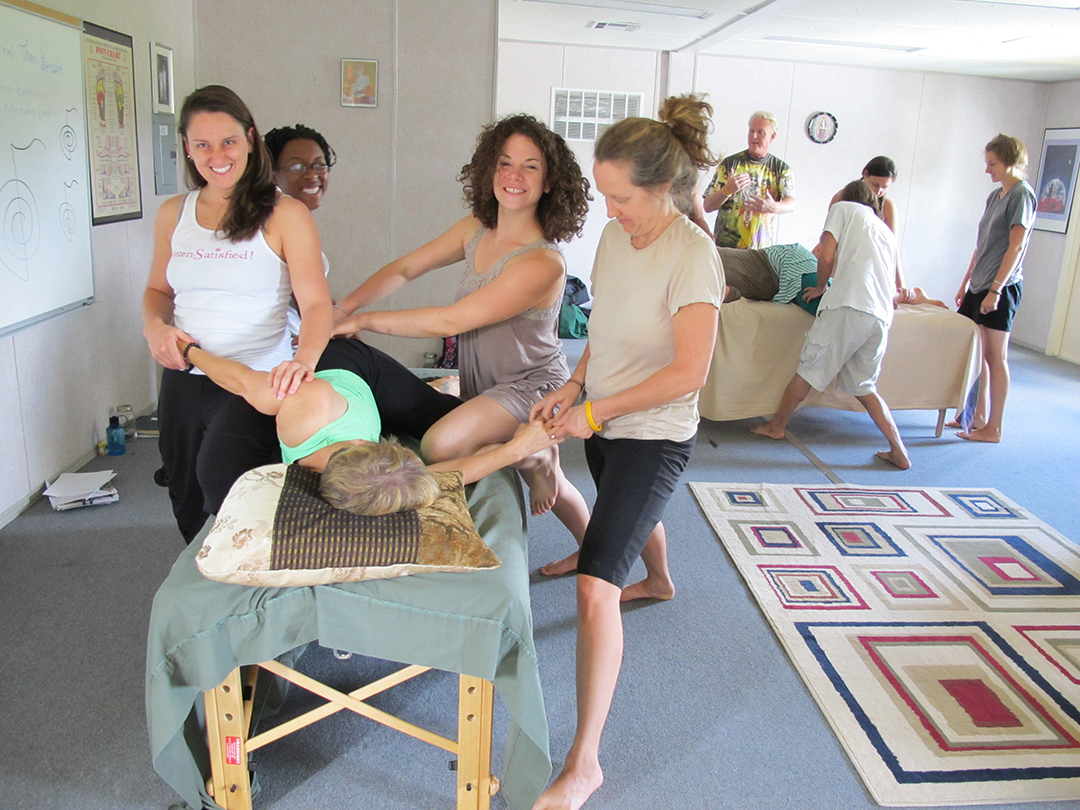 SomaVeda Integrated Traditional Therapies® Thai Yoga Table