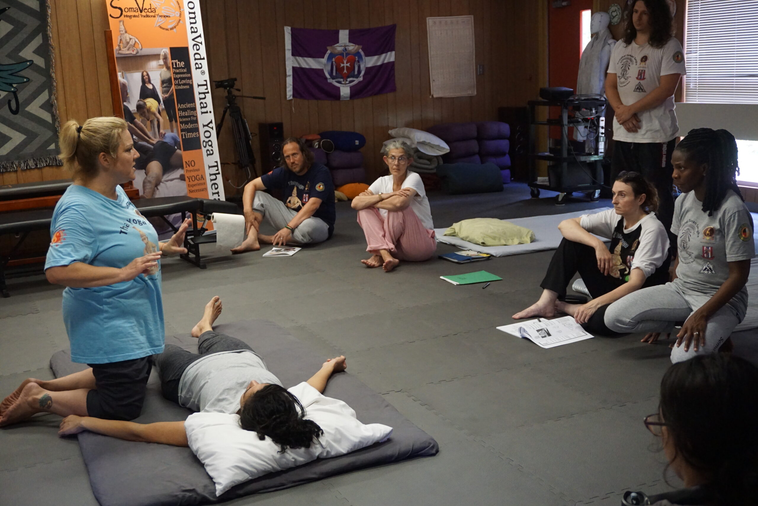 SomaVeda® Thai Yoga Teacher/ Khru Stephanie Haas.