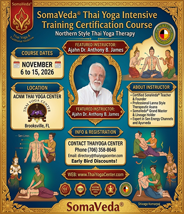 November 2026 SomaVeda® Thai Yoga CTP1